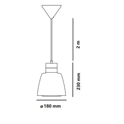 Nordlux EMMA- 1 Light Pendant-Nordlux-Ozlighting.com.au