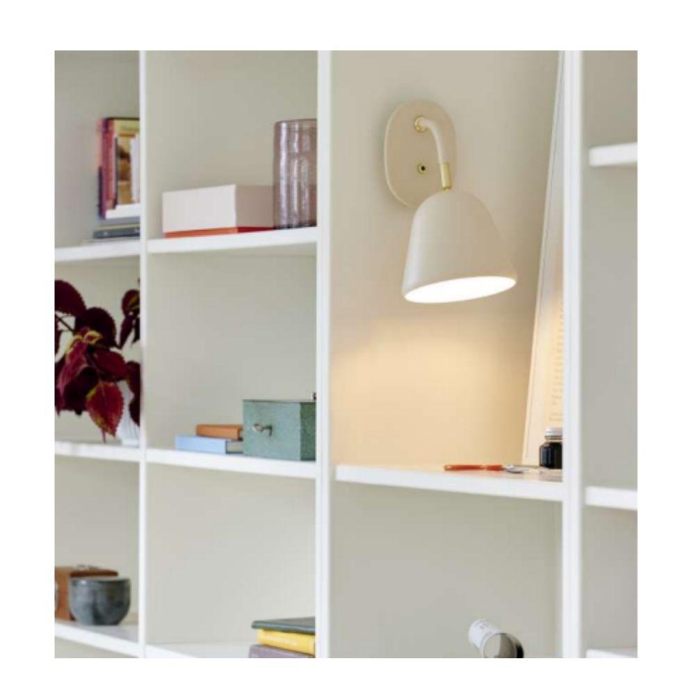 Nordlux FLEUR - 1 Light Interior Wall Light With Switch Beige-Nordlux-Ozlighting.com.au