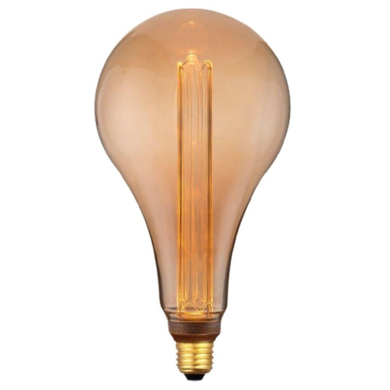 Nordlux GLOBE-A165 - 3.5W LED Dimmable Maxi A165 Shape Retro Vintage Filament Globe 1800K - E27-Nordlux-Ozlighting.com.au