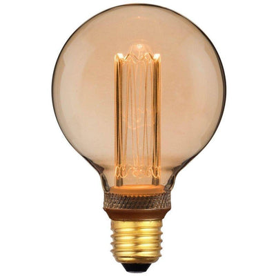 Nordlux GLOBE-G95 - 3.5W LED Dimmable G95 Spherical Shape Retro Vintage Filament Globe 1800K - E27-Nordlux-Ozlighting.com.au