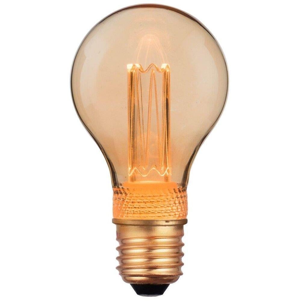 Nordlux GLOBE-GLS - 2.3W LED Dimmable GLS A60 Shape Retro Vintage Filament Globe 1800K - E27-Nordlux-Ozlighting.com.au