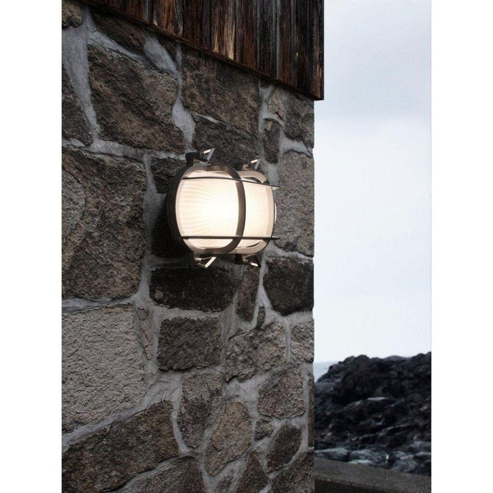 Nordlux HELFORD - Exterior Marine Solid Brass Oval Bunker Wall/Ceiling Light IP64-Nordlux-Ozlighting.com.au