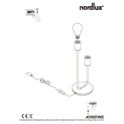 Nordlux JOSEFINE - Table Lamp-Nordlux-Ozlighting.com.au