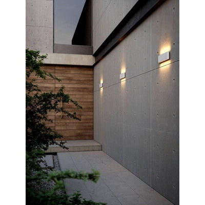 Nordlux KINVER 26 - 10W LED 260mm Modern Exterior Up/Down Wall Light IP54 - 3000K-Nordlux-Ozlighting.com.au
