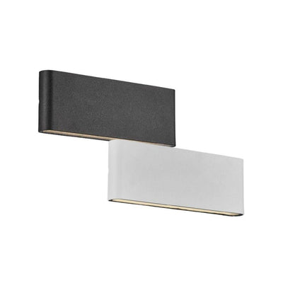 Nordlux KINVER 26 - 10W LED 260mm Modern Exterior Up/Down Wall Light IP54 - 3000K-Nordlux-Ozlighting.com.au