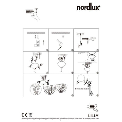 Nordlux LILLY - 3 Light Pendant-Nordlux-Ozlighting.com.au