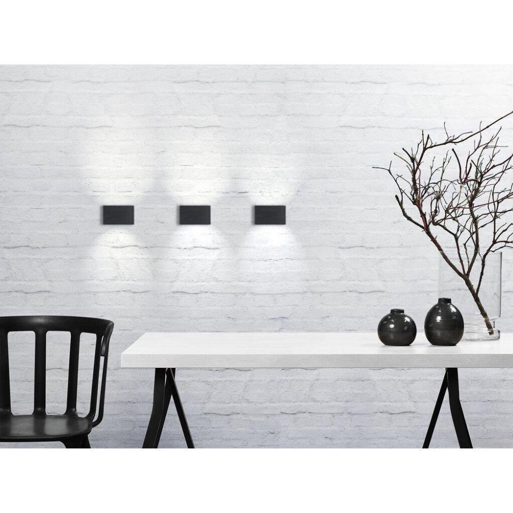 Nordlux NENE - 6W LED Modern Exterior Up/Down Wall Light IP54 - 3000K-Nordlux-Ozlighting.com.au