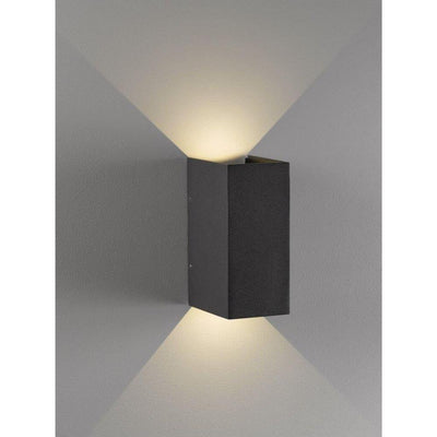 Nordlux NORMA - 2x3W LED Modern Exterior Up/Down Wall Light IP54 - 3000K-Nordlux-Ozlighting.com.au