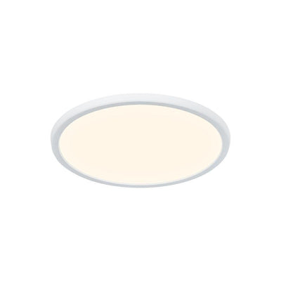 Nordlux OJA - 15W/20W/30W Smart LED Colour Tuneable Round Oyster Ceiling Light IP20 White-Nordlux-Ozlighting.com.au