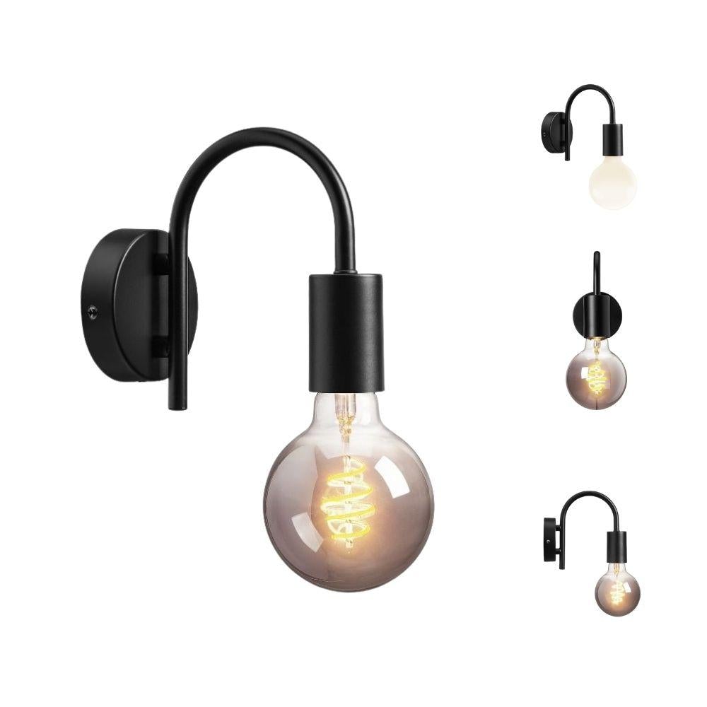 Nordlux PACO - 1 Light Interior Wall Light Black-Nordlux-Ozlighting.com.au