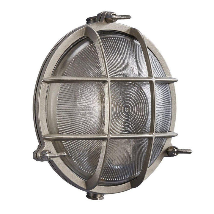 Nordlux POLPERRO - Exterior Marine Solid Brass Round Bunker Wall/Ceiling Light IP64-Nordlux-Ozlighting.com.au