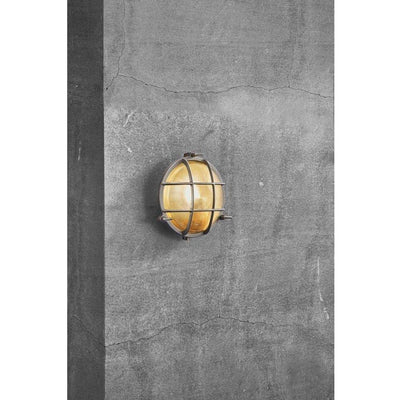 Nordlux POLPERRO - Exterior Marine Solid Brass Round Bunker Wall/Ceiling Light IP64-Nordlux-Ozlighting.com.au