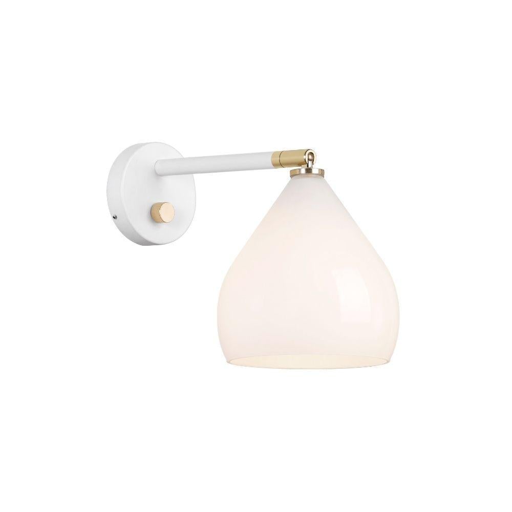 Nordlux SENCE - 1 Light Interior Wall Light White Opal-Nordlux-Ozlighting.com.au