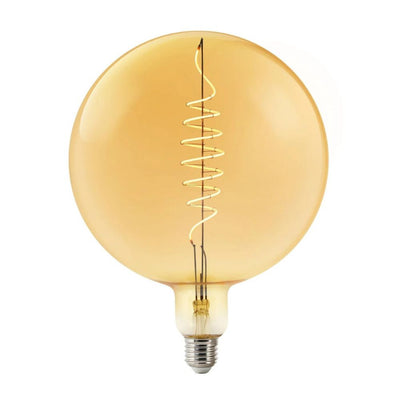 Nordlux SMART - 4.7W Decorative Round Edison Amber Light Bulb - E27-Nordlux-Ozlighting.com.au