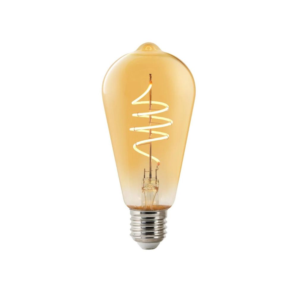 Nordlux SMART - 4.7W Decorative Round Edison Amber Light Bulb - E27-Nordlux-Ozlighting.com.au