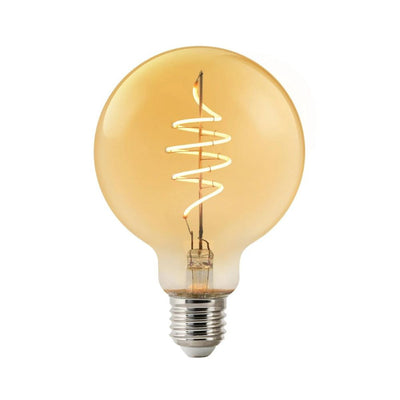 Nordlux SMART - 4.7W Decorative Round Edison Amber Light Bulb - E27-Nordlux-Ozlighting.com.au