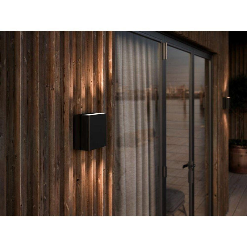 Nordlux TURN - 13W LED Dimmable Modern Exterior Up/Down Wall Light IP54 - 2700K-Nordlux-Ozlighting.com.au