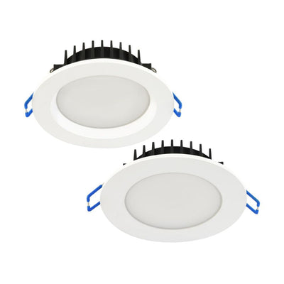 Nordlux ULTRASMART - 8W LED Smart BT Dimmable White CCT Tuneable Deep/Flat Face Downlight IP54-Nordlux-Ozlighting.com.au