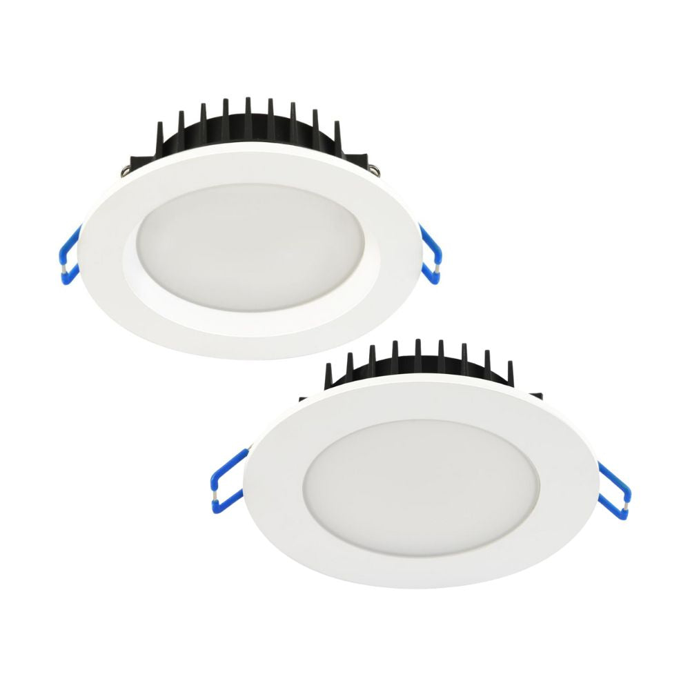 Nordlux ULTRASMART Smart LED Downlight - 8W BT Dimmable White CCT Tuneable Deep/Flat Face, IP54-Nordlux-Ozlighting.com.au