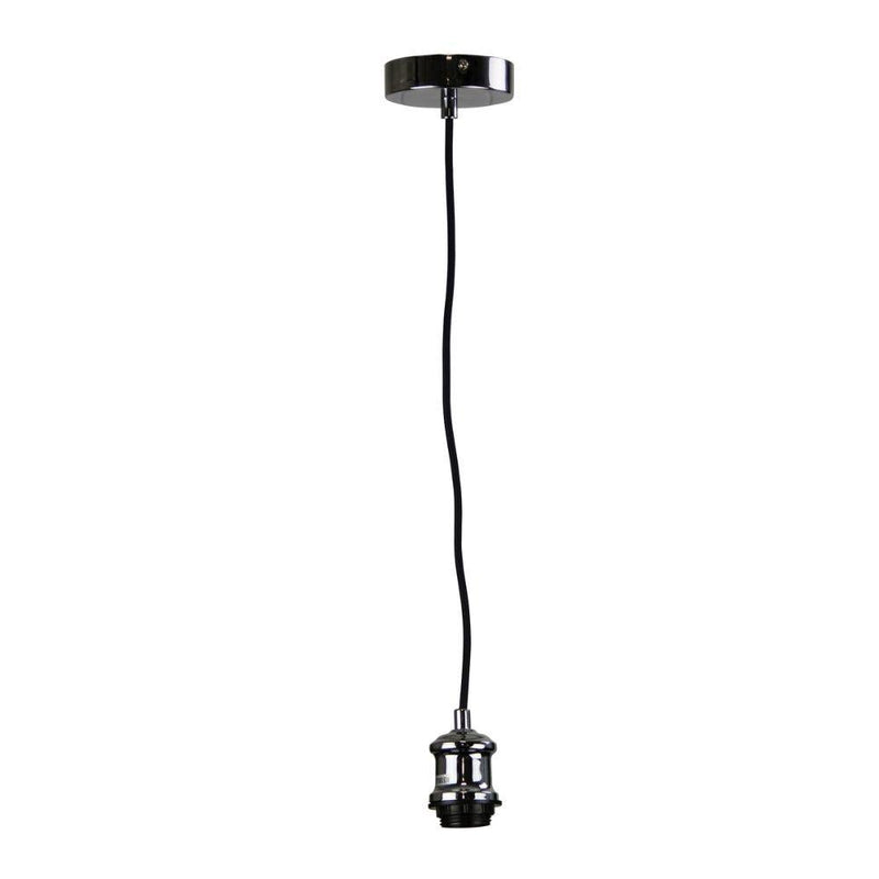 Oriel ALBANY - 1 Light Cloth Cord Suspension Cable Pendant-Oriel Lighting-Ozlighting.com.au