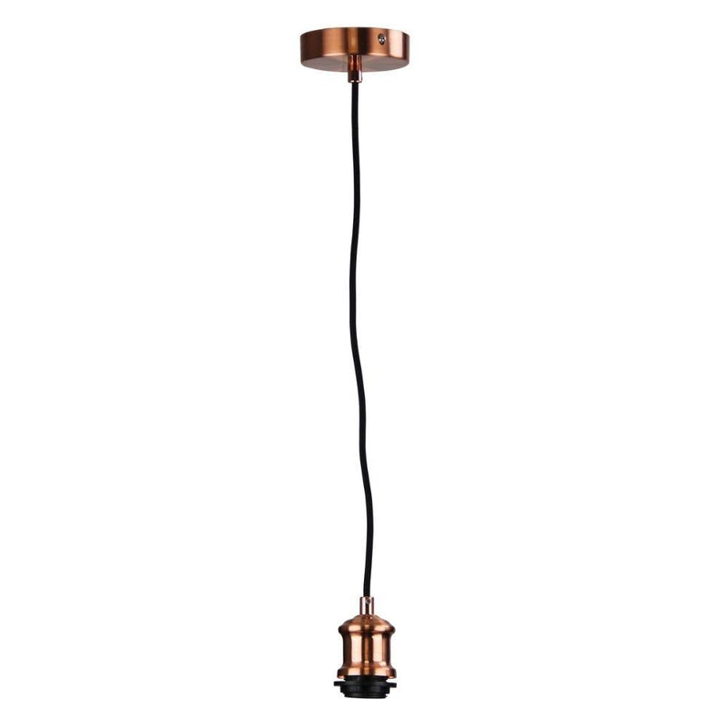 Oriel ALBANY - 1 Light Cloth Cord Suspension Cable Pendant-Oriel Lighting-Ozlighting.com.au