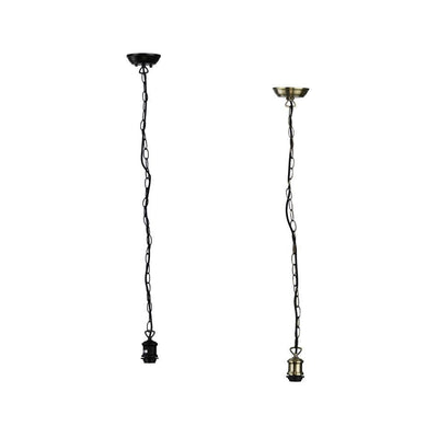 Oriel ALBANY - 1 Light Cloth Cord and Chain Suspension Pendant-Oriel Lighting-Ozlighting.com.au