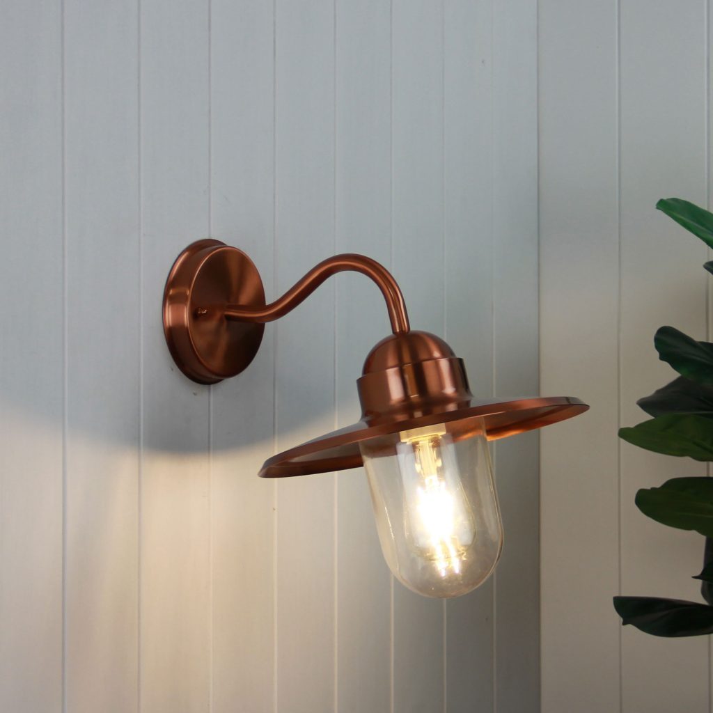 Oriel ALLEY Outdoor Wall Light - 1 Light, IP44-Oriel Lighting-Ozlighting.com.au