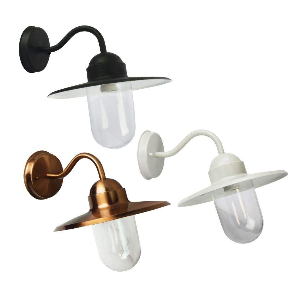 Oriel ALLEY Outdoor Wall Light - 1 Light, IP44-Oriel Lighting-Ozlighting.com.au