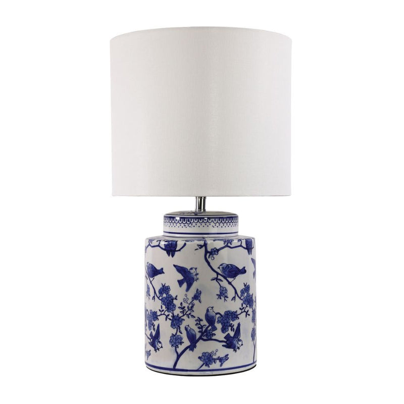 Oriel AVA - Hand Painted Ceramic Table Lamp-Oriel Lighting-Ozlighting.com.au