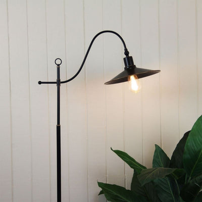 Oriel BOSTON - Retro Industrial Floor Lamp-Oriel Lighting-Ozlighting.com.au