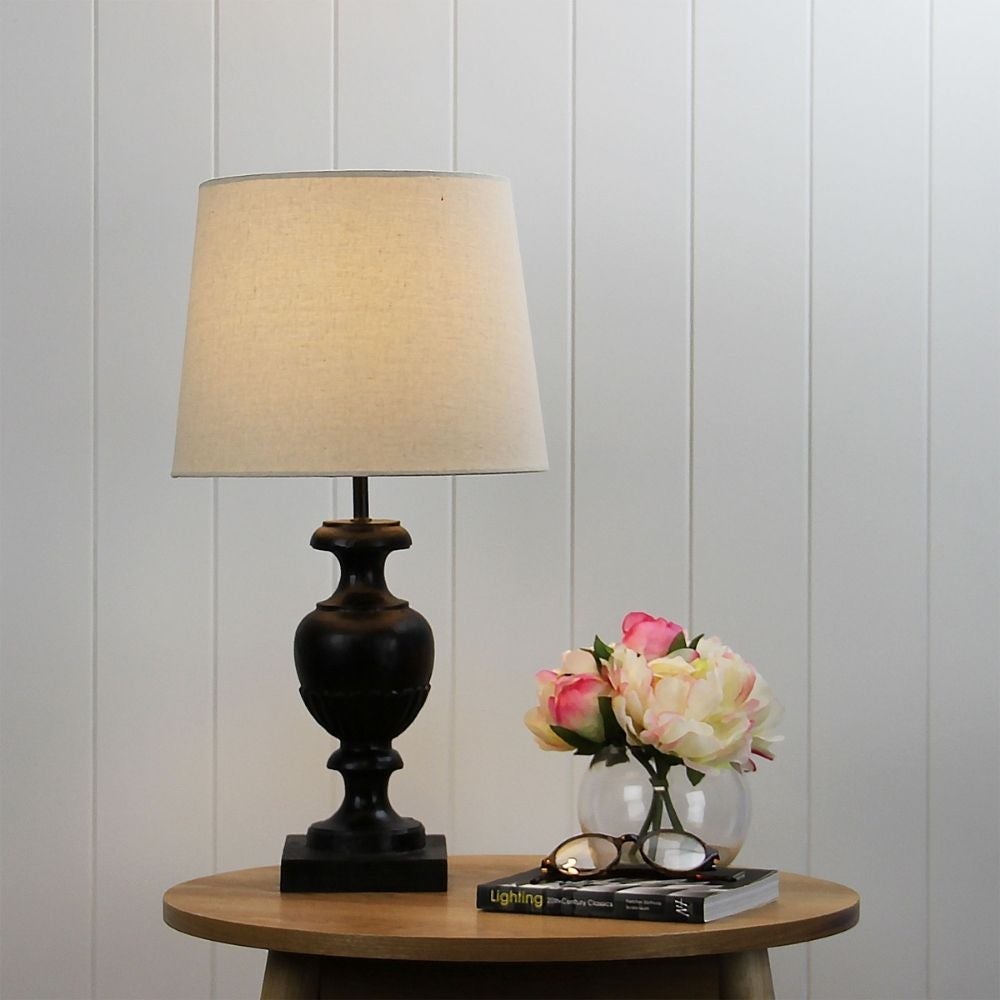 Oriel CADIZ Table Lamp - Resin-Oriel Lighting-Ozlighting.com.au