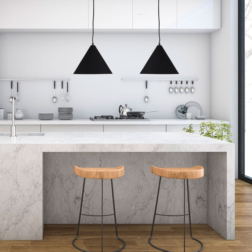 Oriel CONIC Pendant - 1 Light Stylish Conical-Oriel Lighting-Ozlighting.com.au