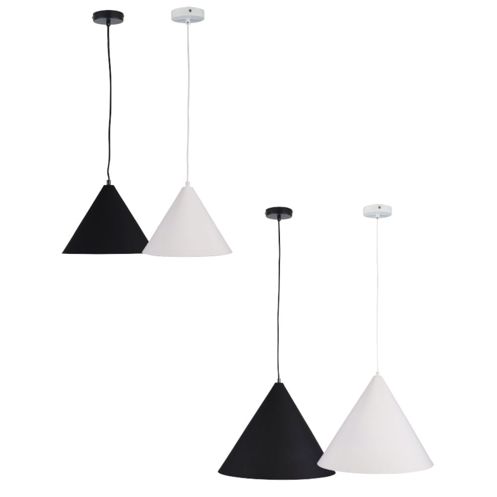 Oriel CONIC Pendant - 1 Light Stylish Conical-Oriel Lighting-Ozlighting.com.au
