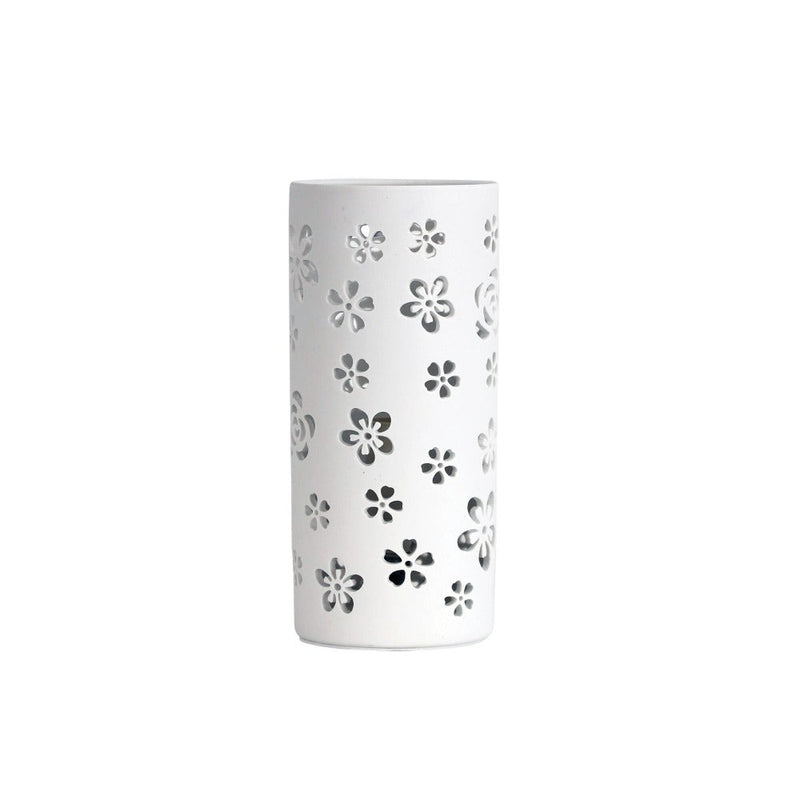 Oriel DIANNA - 25W Ceramic Lamp with Floral or Astral Pattern-Oriel Lighting-Ozlighting.com.au