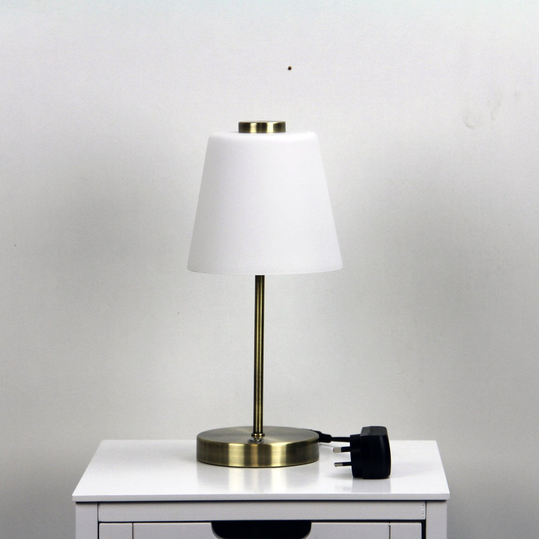Oriel ERIK - 5W LED Touch Table Lamp - 3000K-Oriel Lighting-Ozlighting.com.au