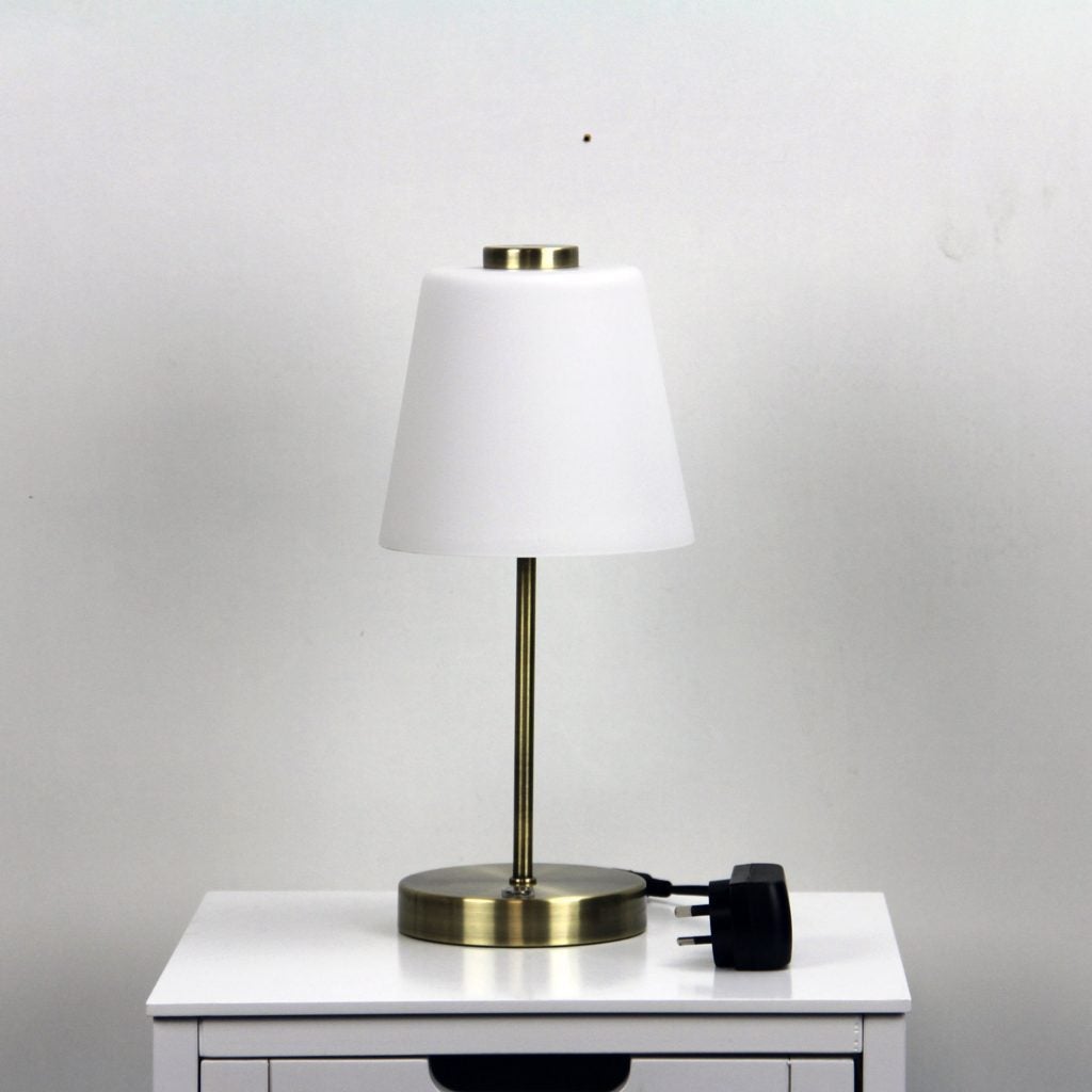 Oriel ERIK - 5W LED Touch Table Lamp - 3000K-Oriel Lighting-Ozlighting.com.au
