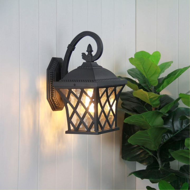 Oriel FAIRVIEW - 1 Light Downward Outdoor Coach Wall Light IP44-Oriel Lighting-Ozlighting.com.au