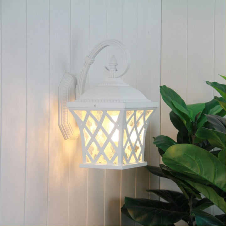 Oriel FAIRVIEW - 1 Light Downward Outdoor Coach Wall Light IP44-Oriel Lighting-Ozlighting.com.au