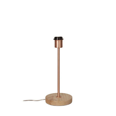 Oriel FINO - Timber & Metal Table Lamp Base-Oriel Lighting-Ozlighting.com.au