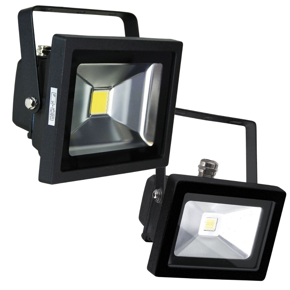 Oriel FOCO Outdoor LED Floodlight - 10W/20W, IP65, 4200K-Oriel Lighting-Ozlighting.com.au