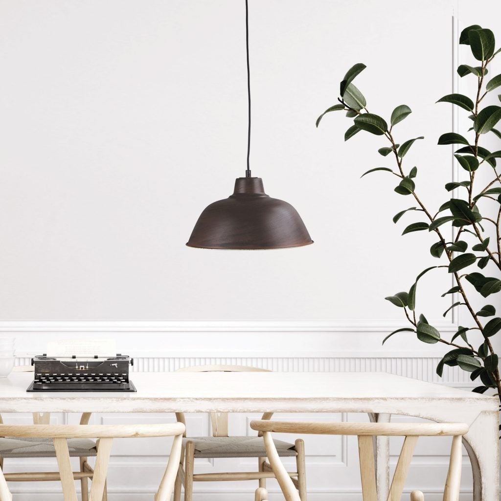 Oriel FORGE Pendant - 1 Light Retro Industrial-Oriel Lighting-Ozlighting.com.au