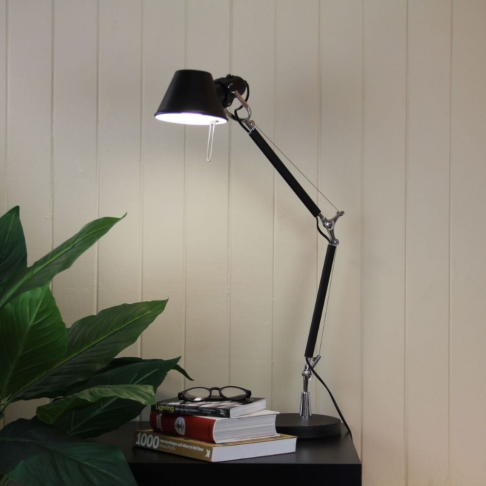 Oriel FORMA - Retro Styled Adjustable Desk And Table Lamp-Oriel Lighting-Ozlighting.com.au