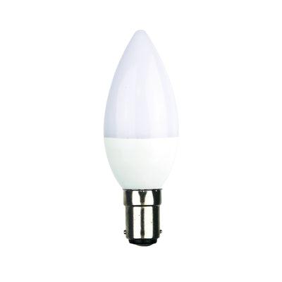 Oriel GLOBE-CANDLE - 5W Non-Dimmable Candle Shape LED Globe - B15/B22/E14-Oriel Lighting-Ozlighting.com.au