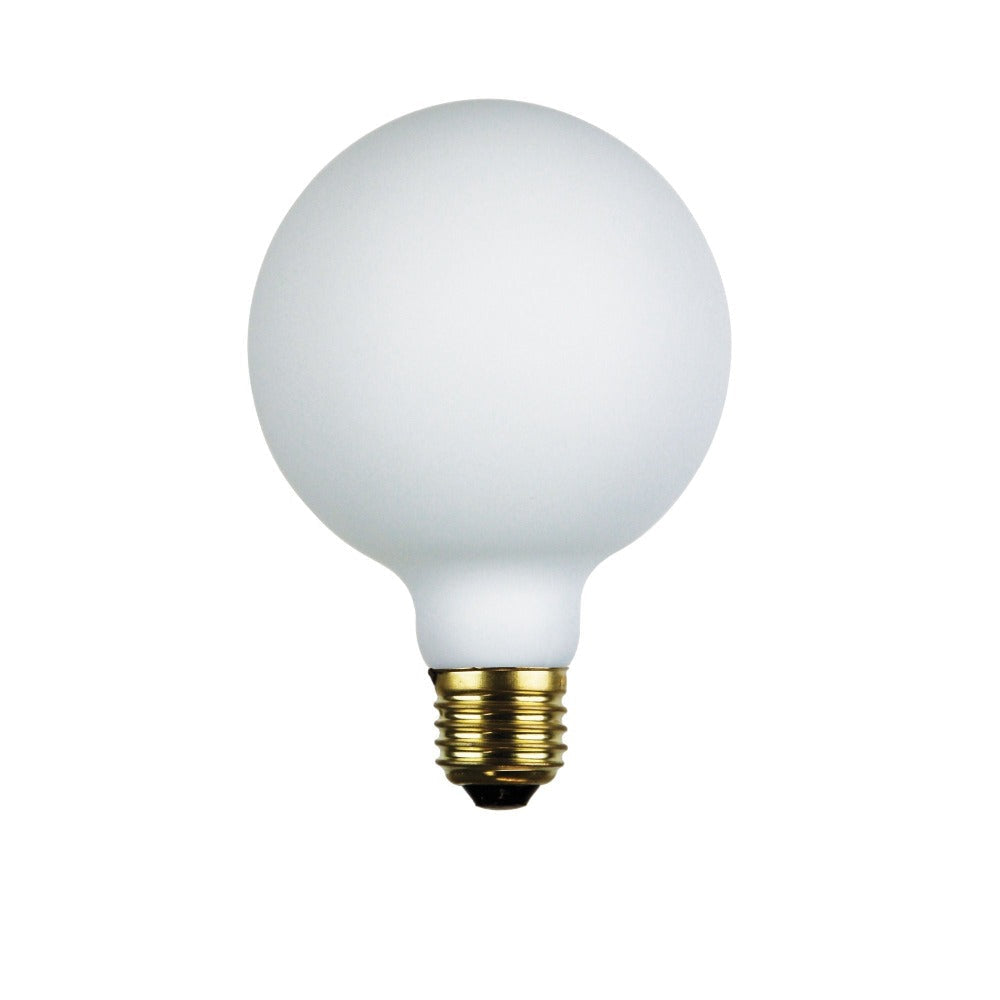 Oriel GLOBE-G125-OPAL LED Globe - 6W/10W, Dimmable G125 Shape Spherical Opal Matt, E27-Oriel Lighting-Ozlighting.com.au