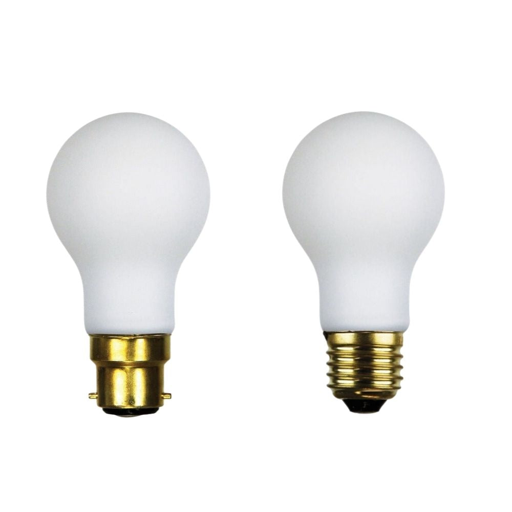 Oriel GLOBE-GLS LED Globe - 6W, Dimmable GLS A60 Shape Matt Frosted Glass, B22/E27-Oriel Lighting-Ozlighting.com.au