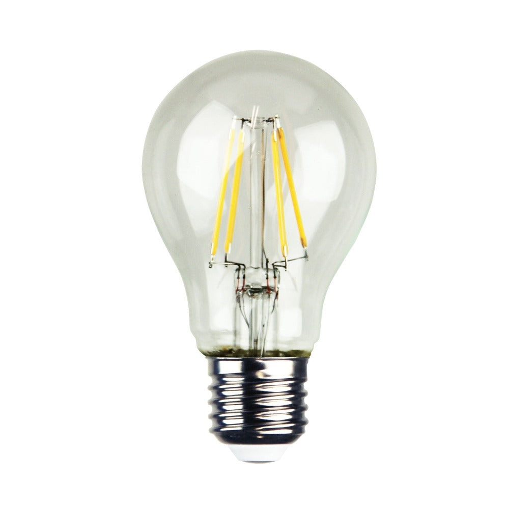 Oriel GLOBE-LF-A60 LED Globe - 4W, Dimmable GLS A60 Shape Filament Clear Glass, 2700K, E27-Oriel Lighting-Ozlighting.com.au