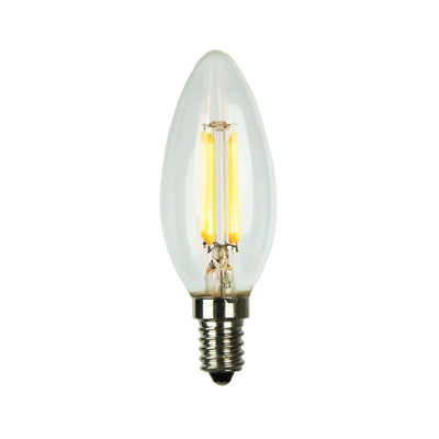 Oriel GLOBE-LF-C35 - 4W LED Filament Dimmable - B22/E14-Oriel Lighting-Ozlighting.com.au