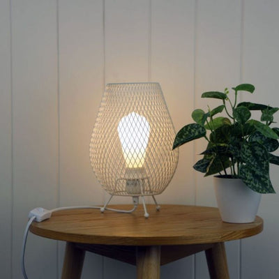 Oriel HYZER - Mesh Table Lamp-Oriel Lighting-Ozlighting.com.au