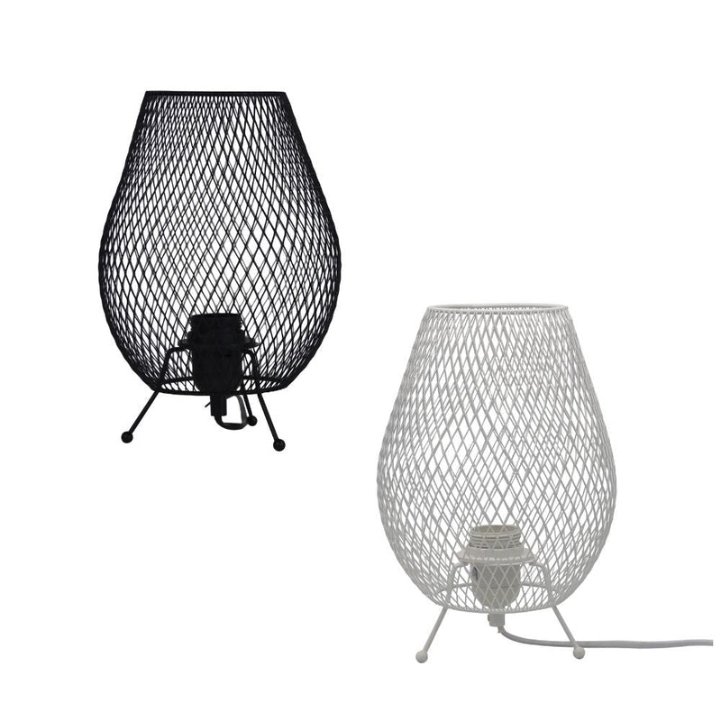 Oriel HYZER - Mesh Table Lamp-Oriel Lighting-Ozlighting.com.au