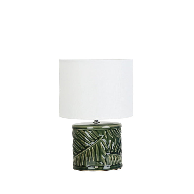 Oriel KAI - Ceramic Table Lamp with Shade-Oriel Lighting-Ozlighting.com.au